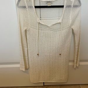 Lucky brand open knit sweater.